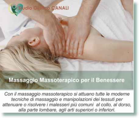 Studio Olistico Canali - Massaggio massoterapico 