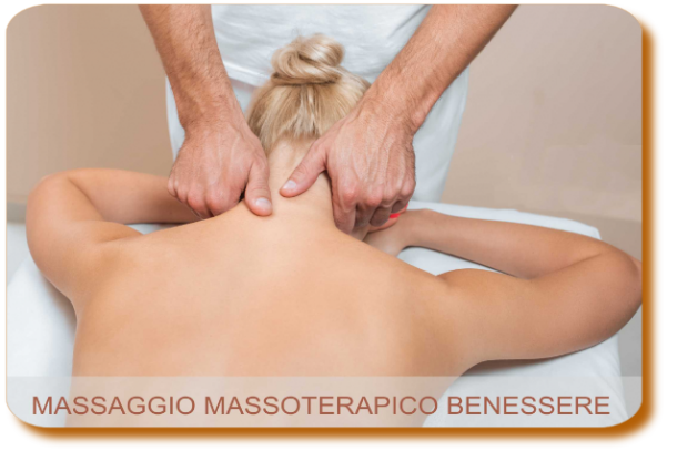Massaggio, massaggio massoterapico per il benessere