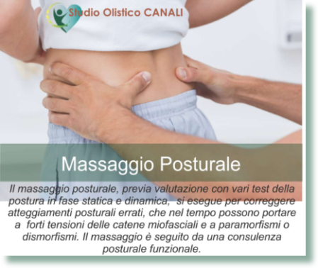 Studio Olistico Canali - Massaggio Posturale